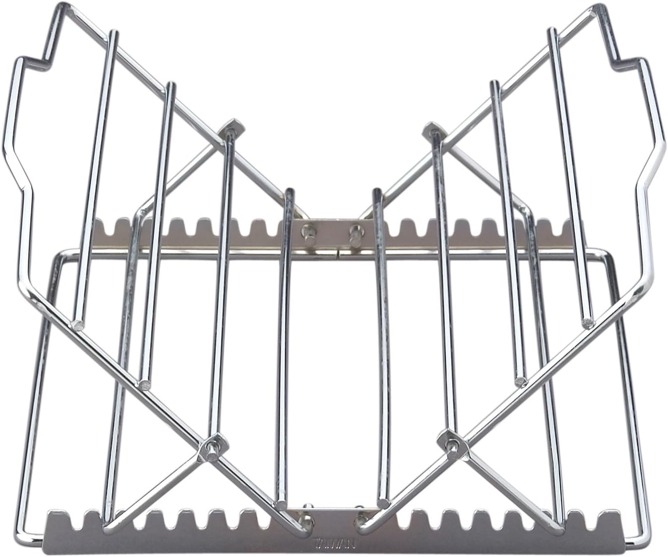 Kitchen Roasting Wire Spiral Ham Roasting Rack, Chrome-Plated Steel, For Baking And Carving Ham Up To 10-Pounds