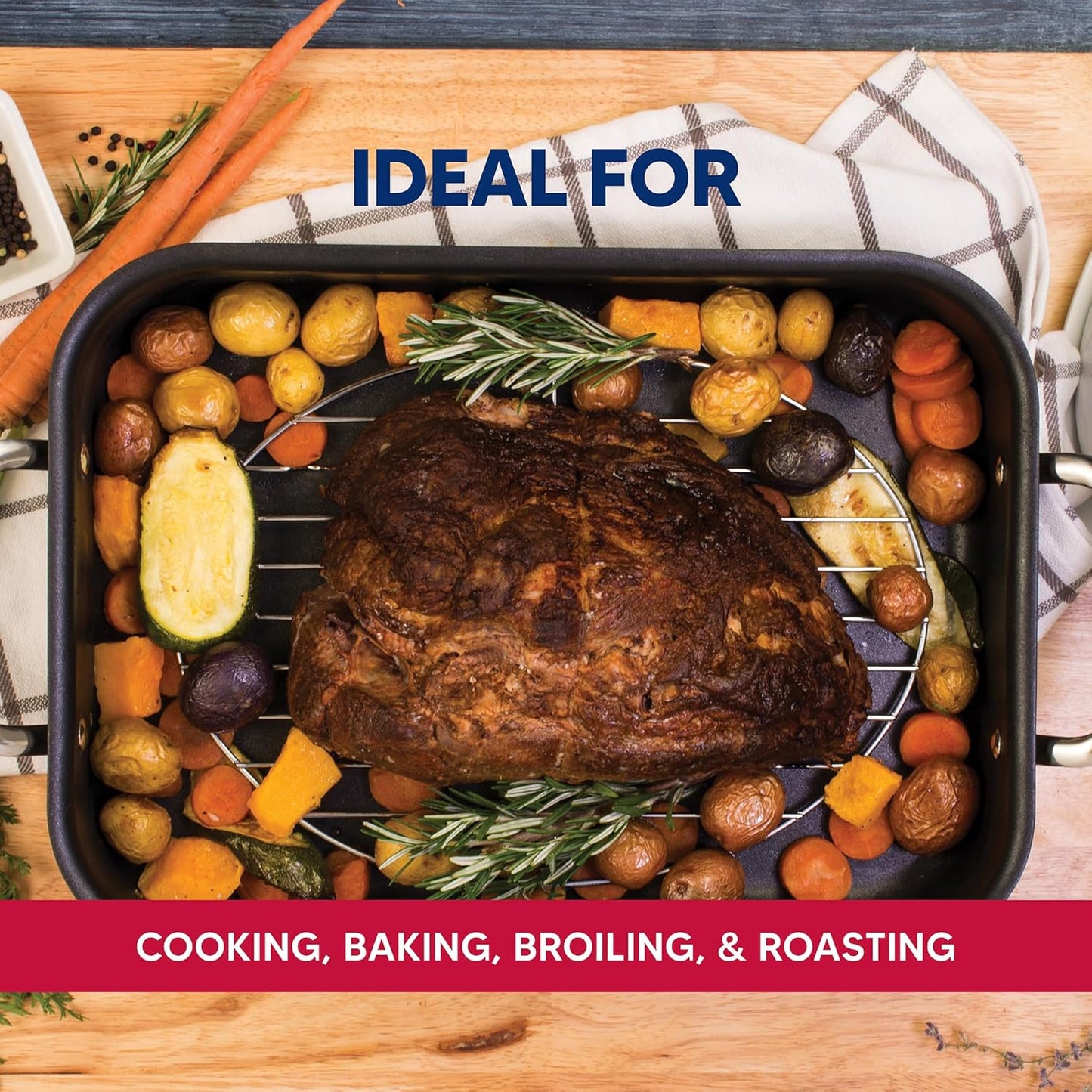 Kitchen Roasting Wire Spiral Ham Roasting Rack, Chrome-Plated Steel, For Baking And Carving Ham Up To 10-Pounds