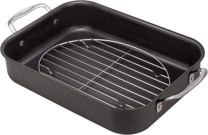 Kitchen Roasting Wire Spiral Ham Roasting Rack, Chrome-Plated Steel, For Baking And Carving Ham Up To 10-Pounds