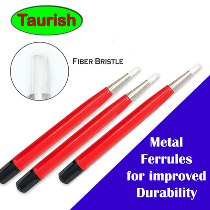 Fiberglass Scratch Brush Pen 3 Pack Jewelry Watch Coin Cleaning Electronic Applications Rust and Corrosion Removal