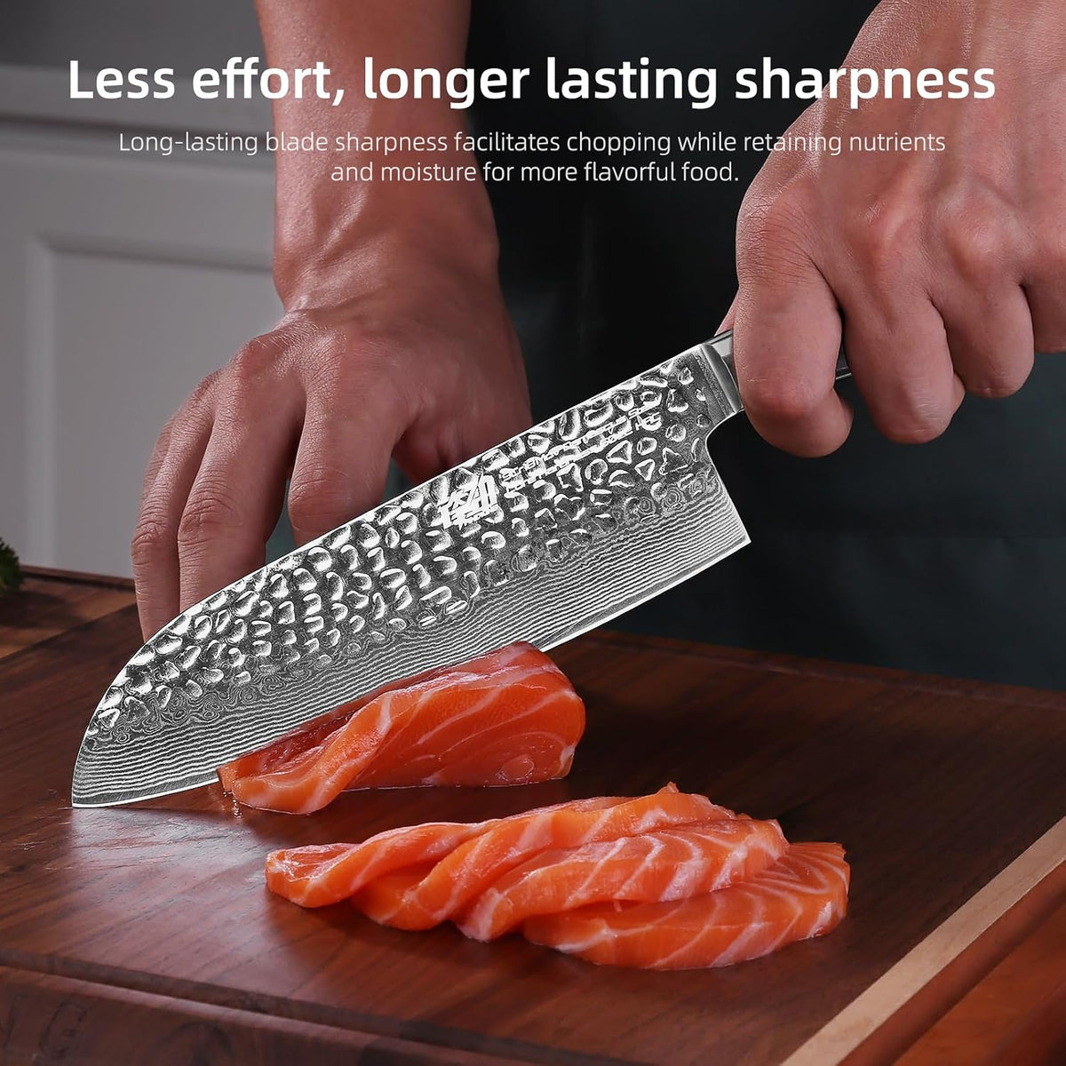 Paring Knife 5 Inch, Damascus Small Kitchen Utility Knife for Fruit, Prep & Travel Use (Raven Series)