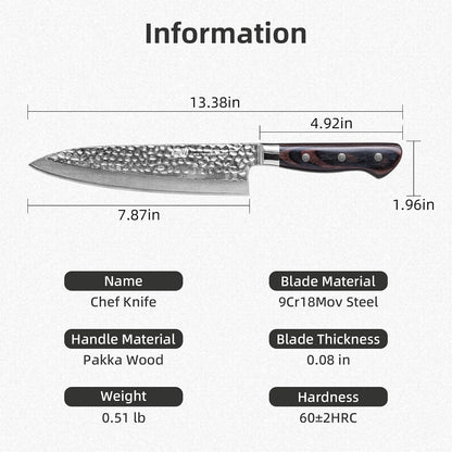 Paring Knife 5 Inch, Damascus Small Kitchen Utility Knife for Fruit, Prep & Travel Use (Raven Series)