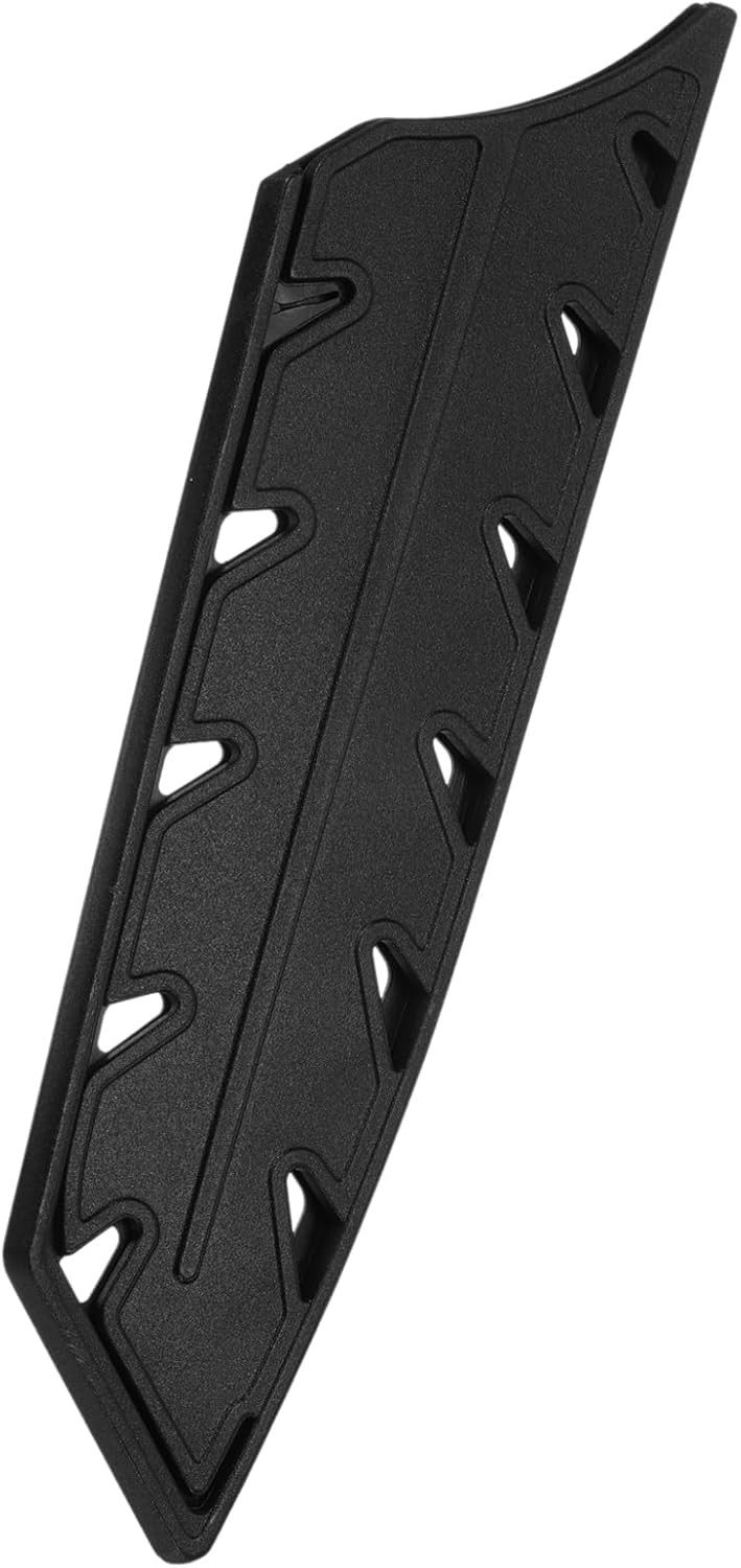 2Pcs Knife Cover Sleeves Knife Edge Guards for 7.5" Chef Knife Edge Blade Protector Universal Knife Sheath for Kitchen, Black