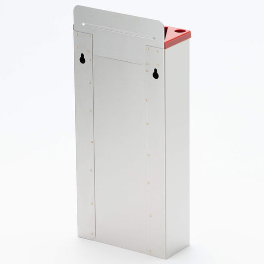 Endoshoji AHU652 Professional Color Knife Rack with Plastic Plank, Small, A Type, Red, Main Unit, 7.1-2.8 inches (18-8 cm), Lid ABS Resin, Made in Japan