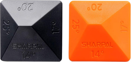 196N Angle Pyramid Guide 4 Universal Angles 14° 17° 20° 25°, 2-Pack | For Sharpening Stone, Whetstone