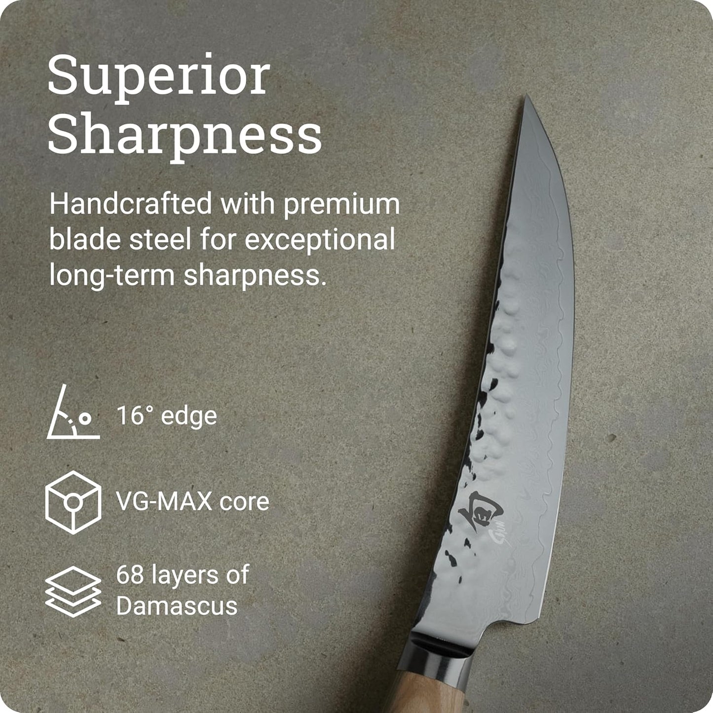 Premier 6" Gokujo Boning Knife, Handcrafted Japanese Boning & Fillet Knife, VG-MAX Core with Damascus Stainless Steel Cladding, Pakkawood Handle, Meat & Fish Tool for Professional and Home Chefs