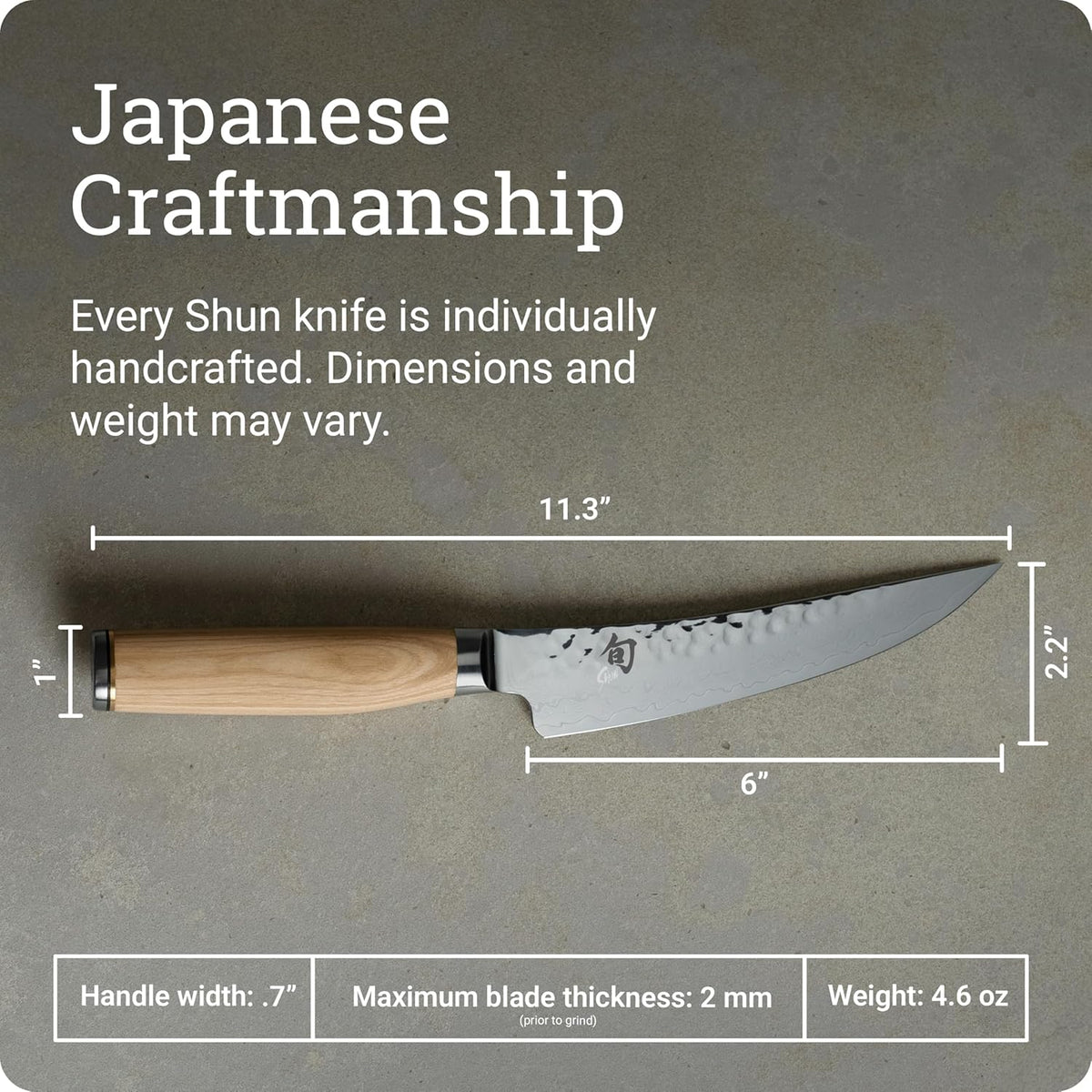 Premier 6" Gokujo Boning Knife, Handcrafted Japanese Boning & Fillet Knife, VG-MAX Core with Damascus Stainless Steel Cladding, Pakkawood Handle, Meat & Fish Tool for Professional and Home Chefs