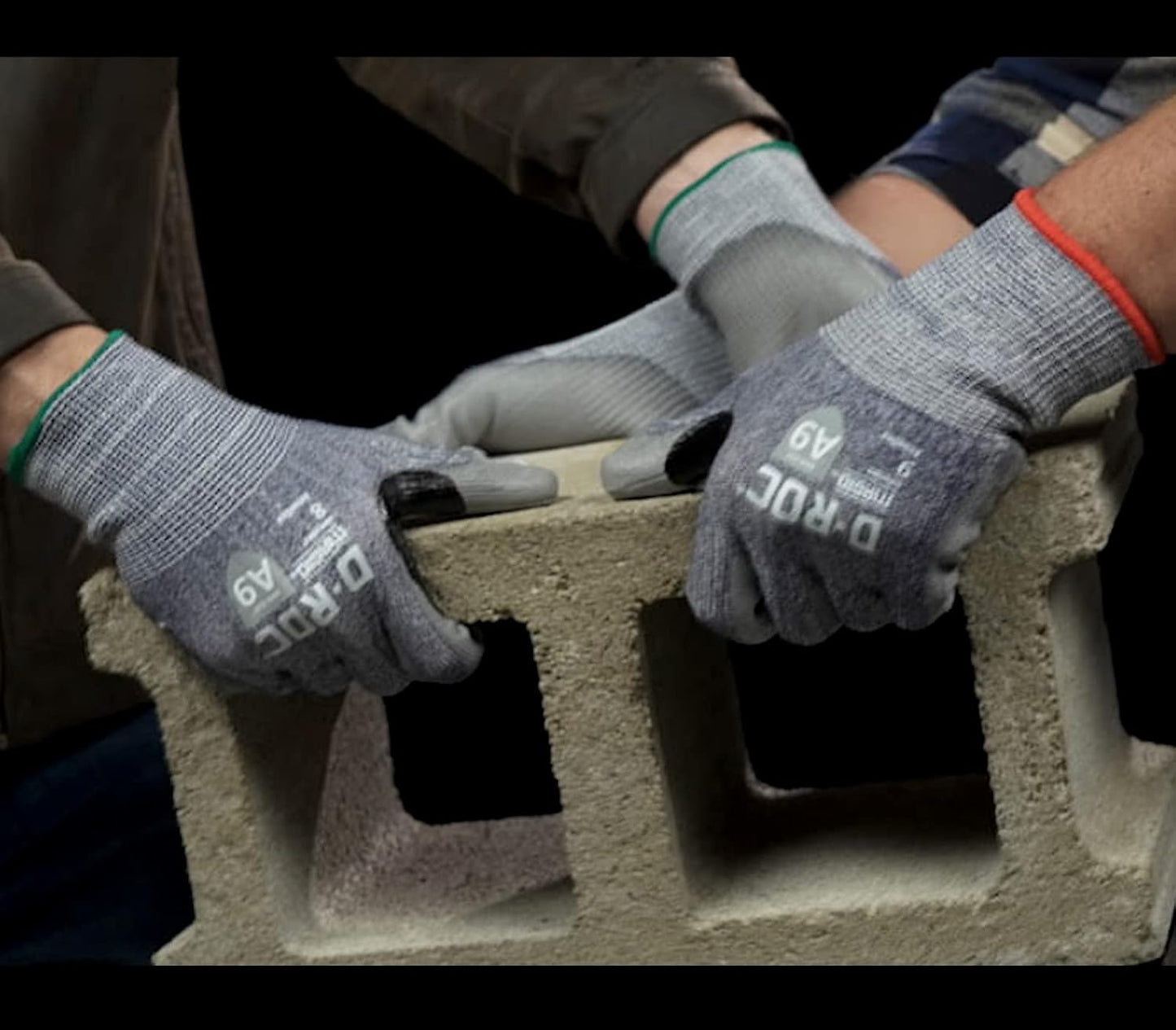 MAGID Cut Resistant Polyurethane Coated AeroDex Work Gloves - Cut Level A9, 13GA, Touchscreen Compatible