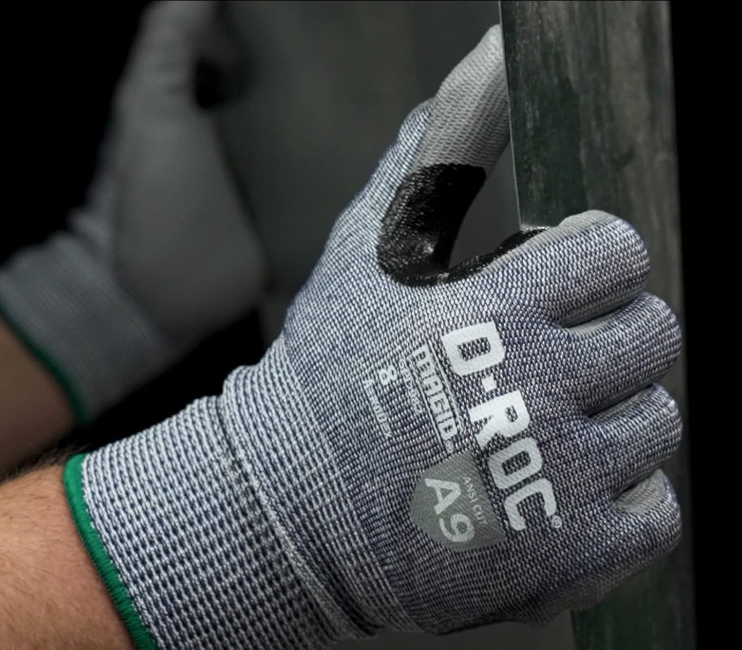 MAGID Cut Resistant Polyurethane Coated AeroDex Work Gloves - Cut Level A9, 13GA, Touchscreen Compatible