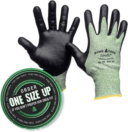 Cut Resistant Gloves Level 5 | Anti Cut Grip Gardening Glove, Electrical Kitchen Work Gloves Men & Women