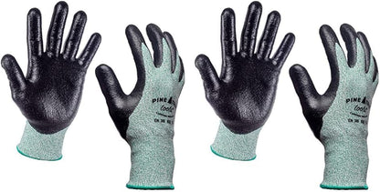 Cut Resistant Gloves Level 5 | Anti Cut Grip Gardening Glove, Electrical Kitchen Work Gloves Men & Women