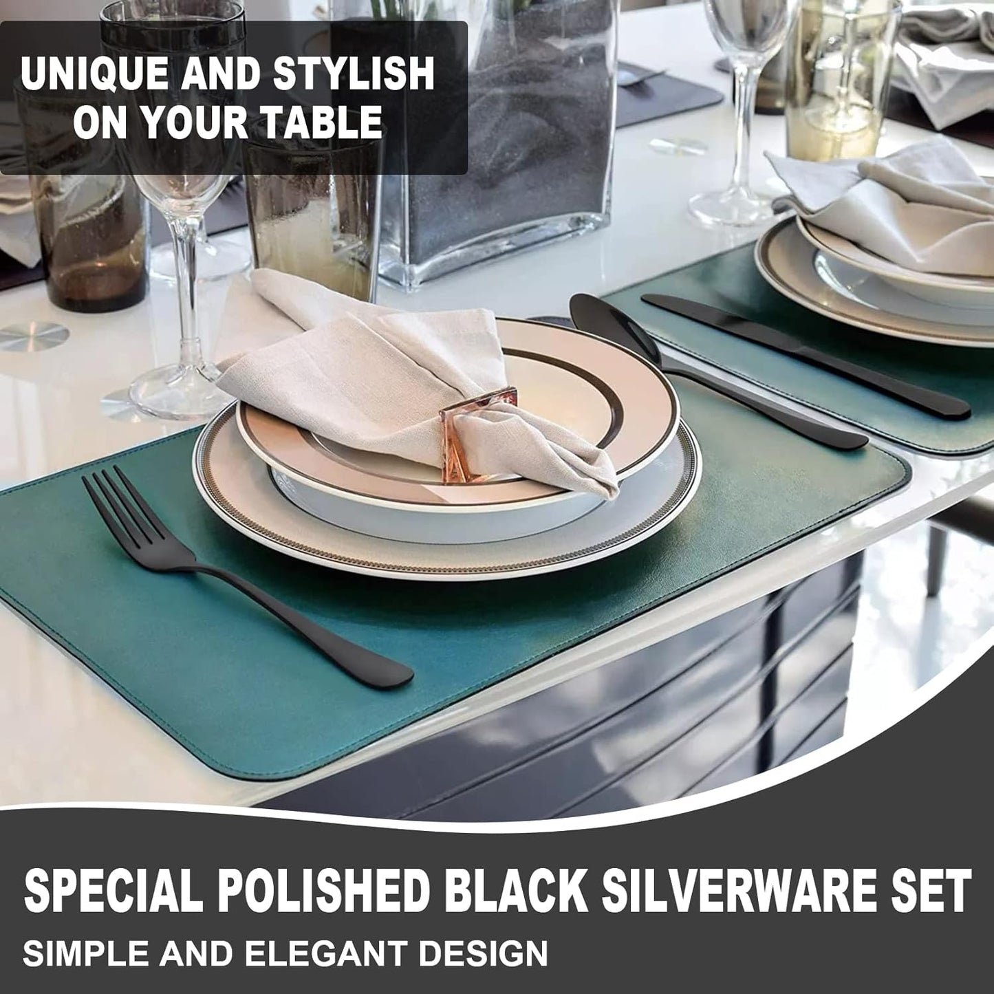 Portable Travel Utensils Set with Case,Reusable Office Flatware Set,Healthy Travel Cutlery Set 3 PCs Stainless Steel Fork, Spoon,Knife Cutlery Ideal for Travel, Lunch Box and Camping (Rose Gold-3PCs)