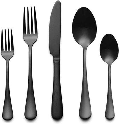 Portable Travel Utensils Set with Case,Reusable Office Flatware Set,Healthy Travel Cutlery Set 3 PCs Stainless Steel Fork, Spoon,Knife Cutlery Ideal for Travel, Lunch Box and Camping (Rose Gold-3PCs)