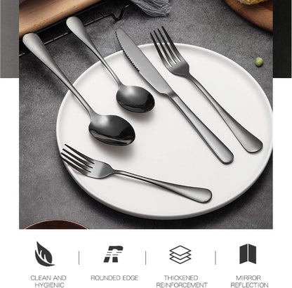 Portable Travel Utensils Set with Case,Reusable Office Flatware Set,Healthy Travel Cutlery Set 3 PCs Stainless Steel Fork, Spoon,Knife Cutlery Ideal for Travel, Lunch Box and Camping (Rose Gold-3PCs)