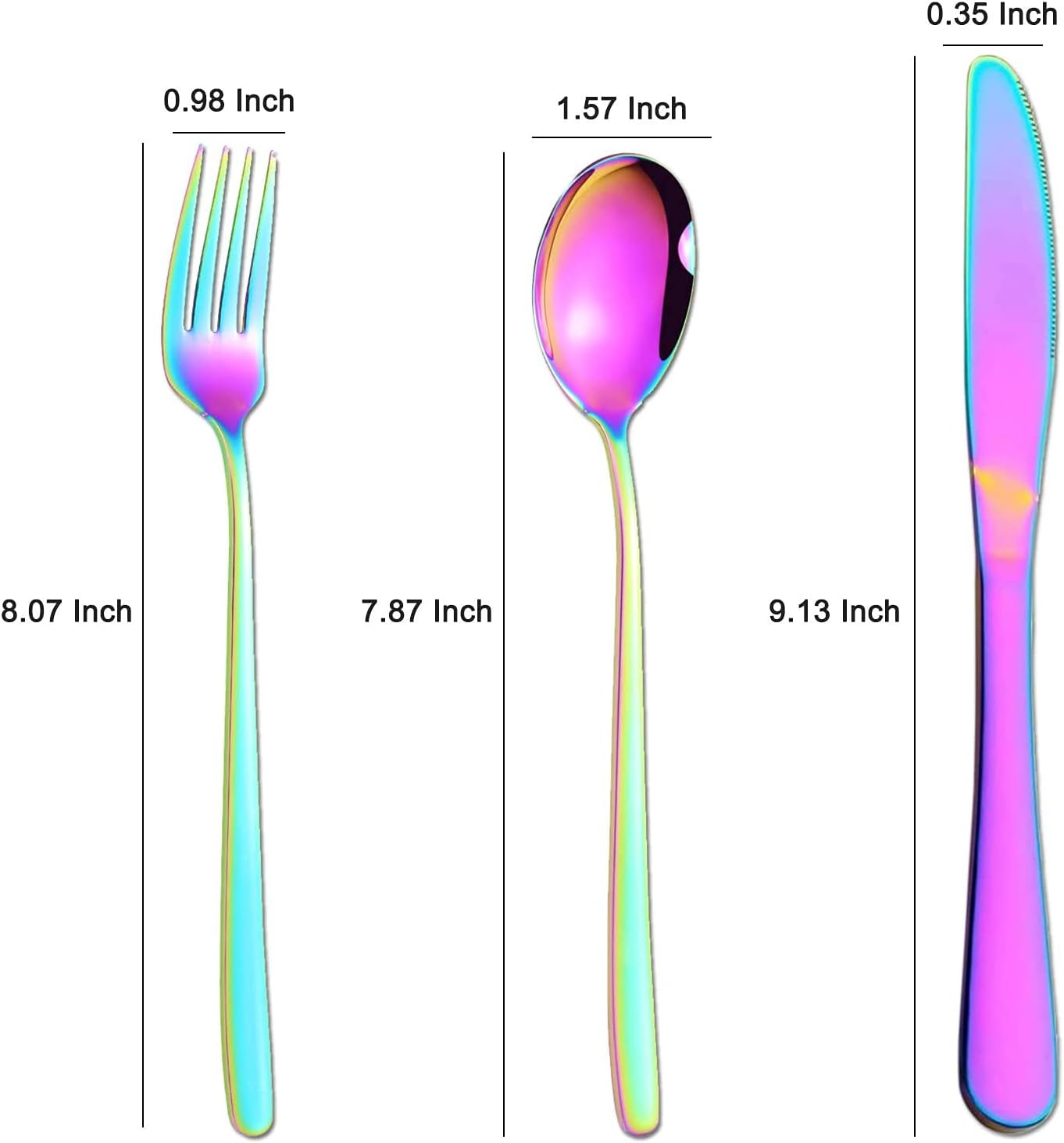 Portable Travel Utensils Set with Case,Reusable Office Flatware Set,Healthy Travel Cutlery Set 3 PCs Stainless Steel Fork, Spoon,Knife Cutlery Ideal for Travel, Lunch Box and Camping (Rose Gold-3PCs)