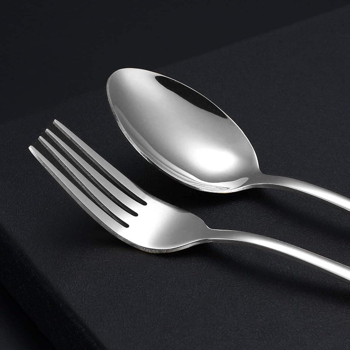 Portable Travel Utensils Set with Case,Reusable Office Flatware Set,Healthy Travel Cutlery Set 3 PCs Stainless Steel Fork, Spoon,Knife Cutlery Ideal for Travel, Lunch Box and Camping (Rose Gold-3PCs)