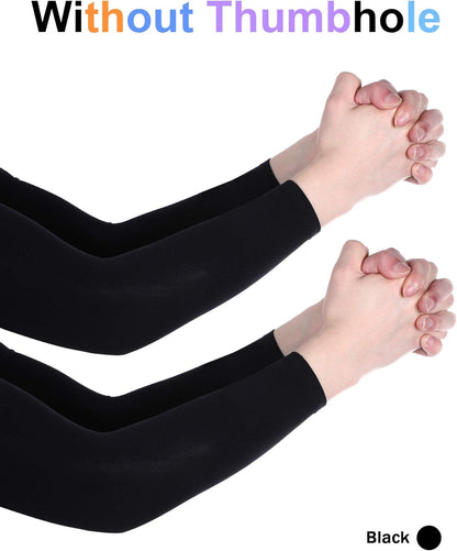 10 Pairs UV Arm Sleeve for Men Women Cooling Tattoo Cover up Compression Sun Protection Sleeves for Outdoor Activities