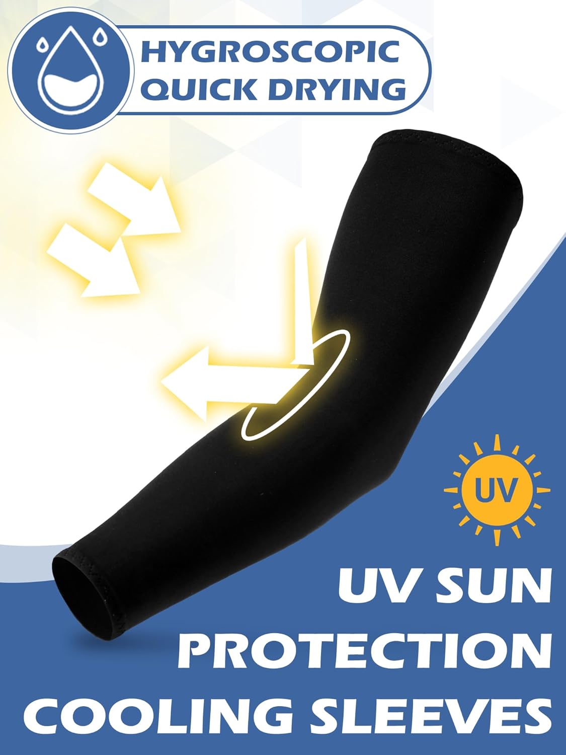 10 Pairs UV Arm Sleeve for Men Women Cooling Tattoo Cover up Compression Sun Protection Sleeves for Outdoor Activities