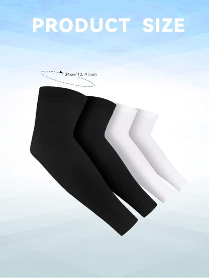 10 Pairs UV Arm Sleeve for Men Women Cooling Tattoo Cover up Compression Sun Protection Sleeves for Outdoor Activities
