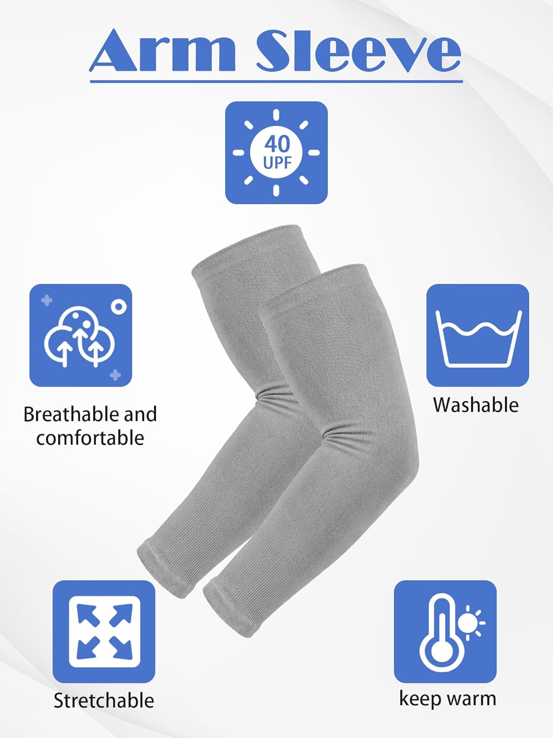 10 Pairs UV Arm Sleeve for Men Women Cooling Tattoo Cover up Compression Sun Protection Sleeves for Outdoor Activities