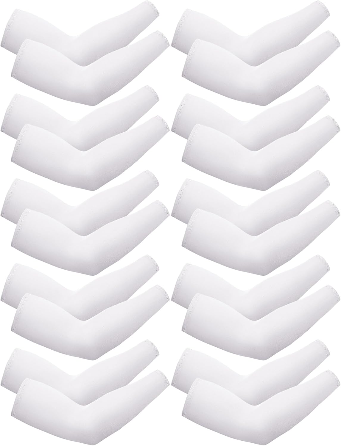 10 Pairs UV Arm Sleeve for Men Women Cooling Tattoo Cover up Compression Sun Protection Sleeves for Outdoor Activities