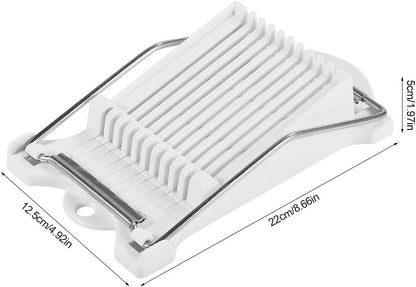 Stainless Steel Wires Slicer Kitchen Food Cutter for Luncheon Meat Ham Boiled Egg Cheese Sushi Fruit Cutting