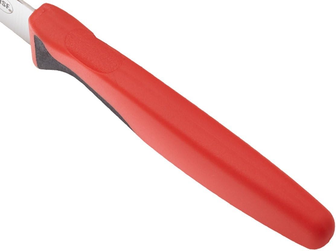 Millennia Color Handle Cutlery 9" Offset Bread Knife (Wavy Edge) White - Colors A