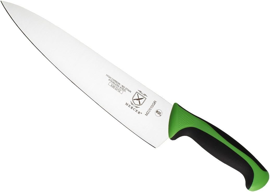 Millennia Color Handle Cutlery 9" Offset Bread Knife (Wavy Edge) White - Colors A