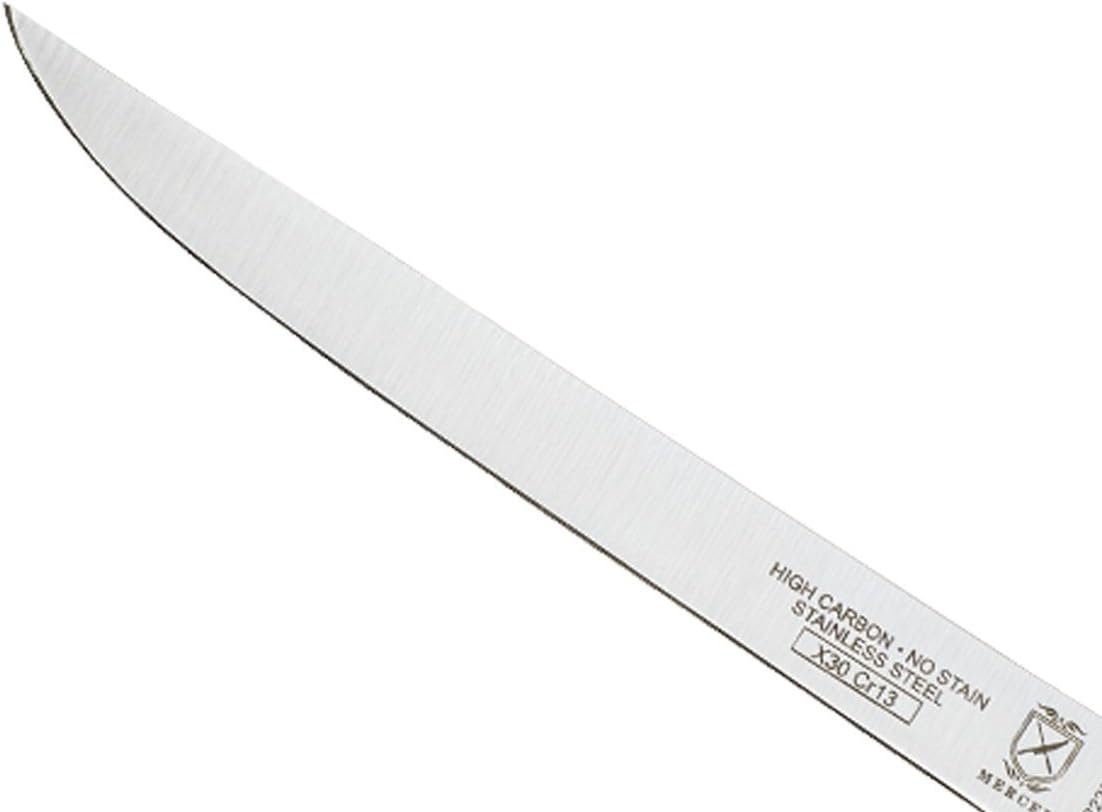 Millennia Color Handle Cutlery 9" Offset Bread Knife (Wavy Edge) White - Colors A