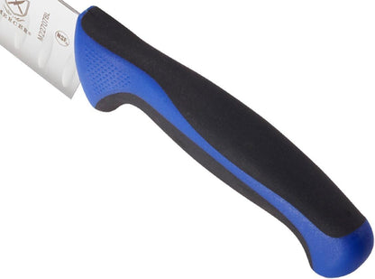 Millennia Color Handle Cutlery 9" Offset Bread Knife (Wavy Edge) White - Colors A