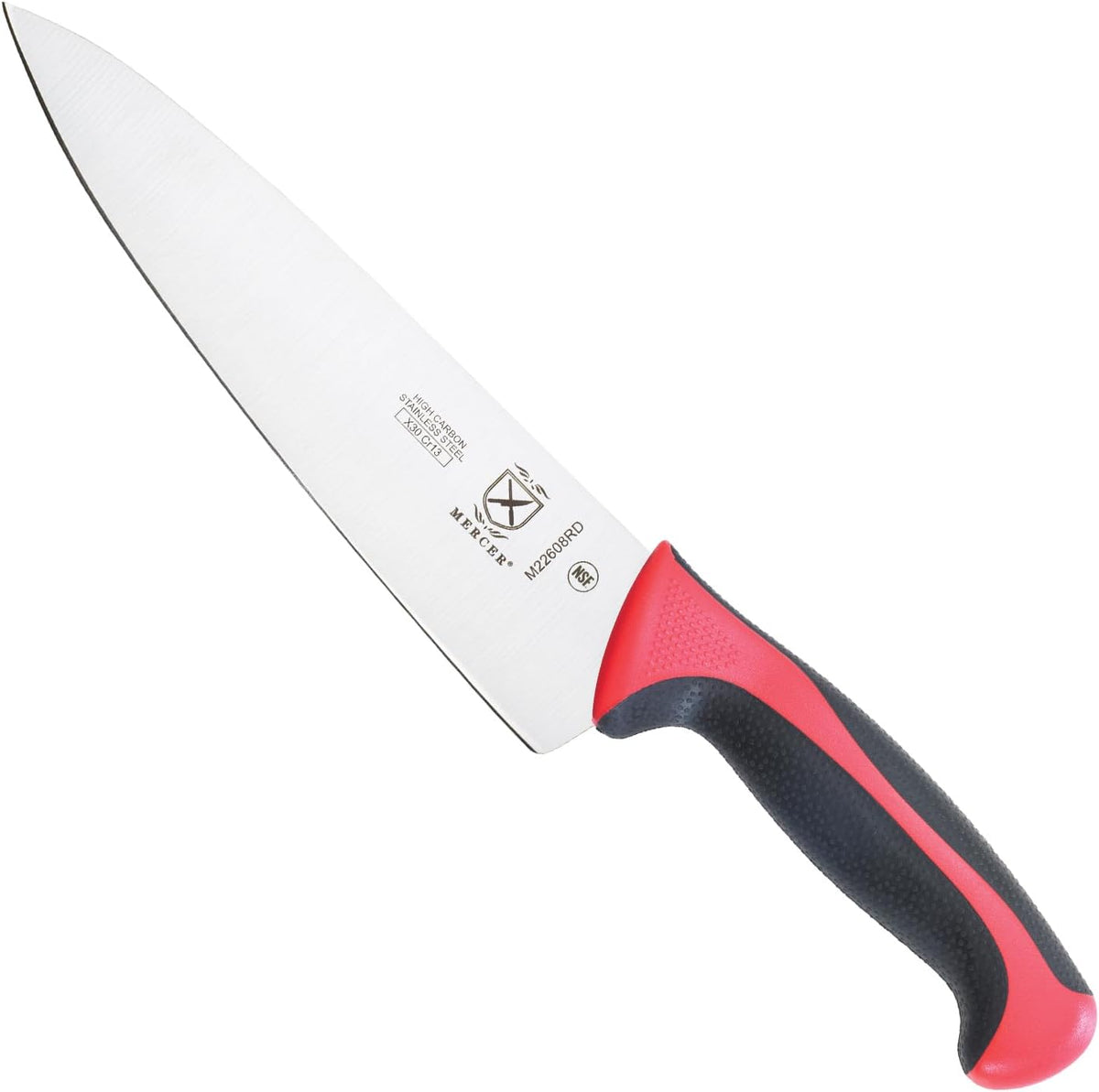 Millennia Color Handle Cutlery 9" Offset Bread Knife (Wavy Edge) White - Colors A