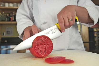 Millennia Color Handle Cutlery 9" Offset Bread Knife (Wavy Edge) White - Colors A