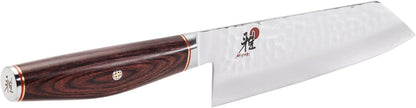 Artisan Japanese Kiritsuke Knife,9.5-inch, All Purpose Kitchen Knife, Pakkawood Octagon-shaped Handle, Hand-honed Blade Finished with Katana Edge, Handcrafted in Seki, Japan