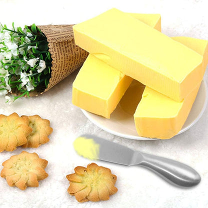 6 Pieces Cheese Spreader Set, Stainless Steel Multipurpose Cheese and Butter Spreader Knives