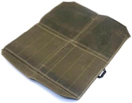Chef Knife Bag Roll Case Kitchen Storage Pocket Portable Large 7 Slot Case (Army Green)