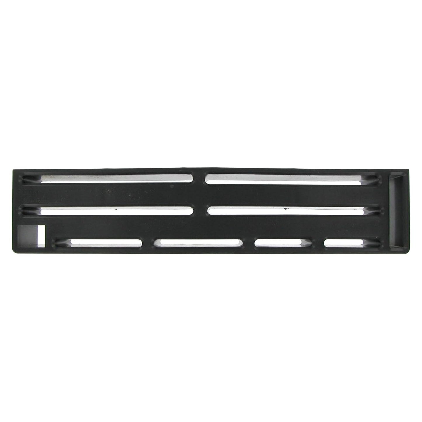 KR-699 12" Knife Rack with (10) Open Slots | Knives Accessory for Commercial Restaurant Food Truck Diner | (8) Chefs (2) Small Knives Capacity | 2.58"W x 12"L x 13.25"H, Stainless Steel, NSF