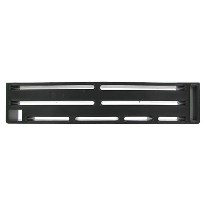 KR-699 12" Knife Rack with (10) Open Slots | Knives Accessory for Commercial Restaurant Food Truck Diner | (8) Chefs (2) Small Knives Capacity | 2.58"W x 12"L x 13.25"H, Stainless Steel, NSF