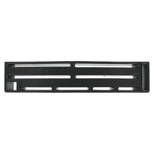 KR-699 12" Knife Rack with (10) Open Slots | Knives Accessory for Commercial Restaurant Food Truck Diner | (8) Chefs (2) Small Knives Capacity | 2.58"W x 12"L x 13.25"H, Stainless Steel, NSF