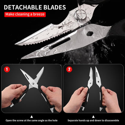Kitchen Scissors All Purpose Kitchen Shears Come Apart
