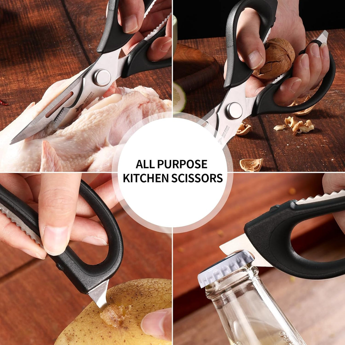 Kitchen Scissors All Purpose Kitchen Shears Come Apart