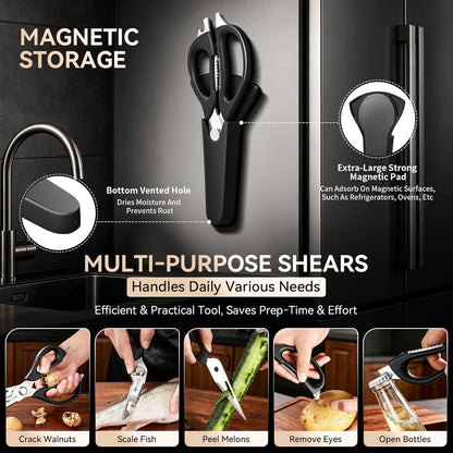 Kitchen Scissors All Purpose Kitchen Shears Come Apart