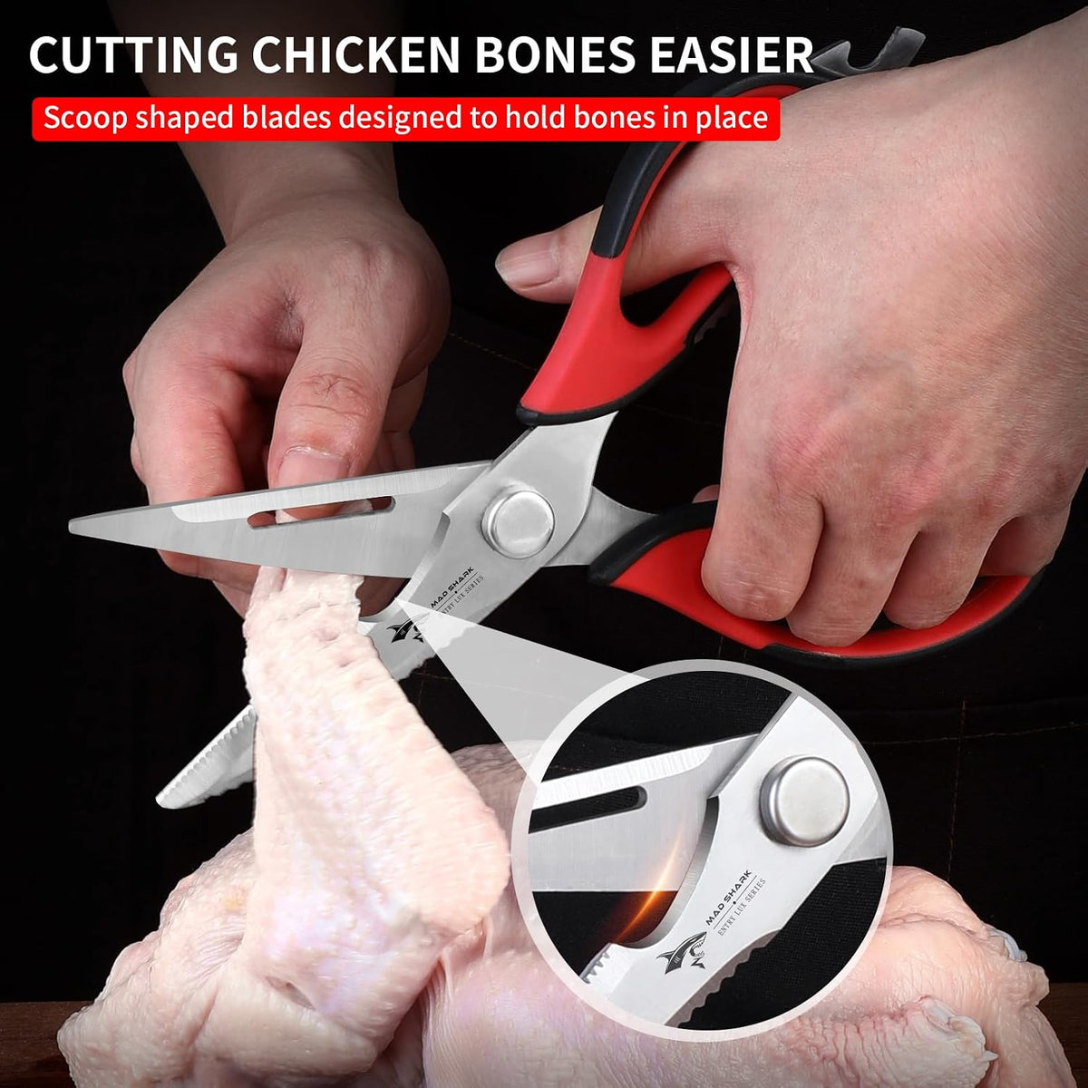 Kitchen Scissors All Purpose Kitchen Shears Come Apart