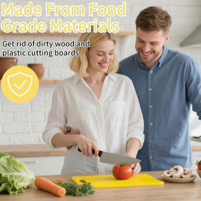 Silicone Cutting Boards for Kitchen 11.8''x 8.6'', BPA Free Flexible Cutting Mat for Meat Vegetables Fruit, Cutting Boards for Kitchen Dishwasher Safe