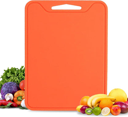 Silicone Cutting Boards for Kitchen 11.8''x 8.6'', BPA Free Flexible Cutting Mat for Meat Vegetables Fruit, Cutting Boards for Kitchen Dishwasher Safe