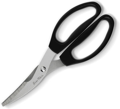 Kitchen Scissors Come Apart – Ultra Sharp All-Purpose Kitchen Shears, Herb Scissors & Meat Shears – Heavy-Duty Stainless Steel, Easy to Clean, Black