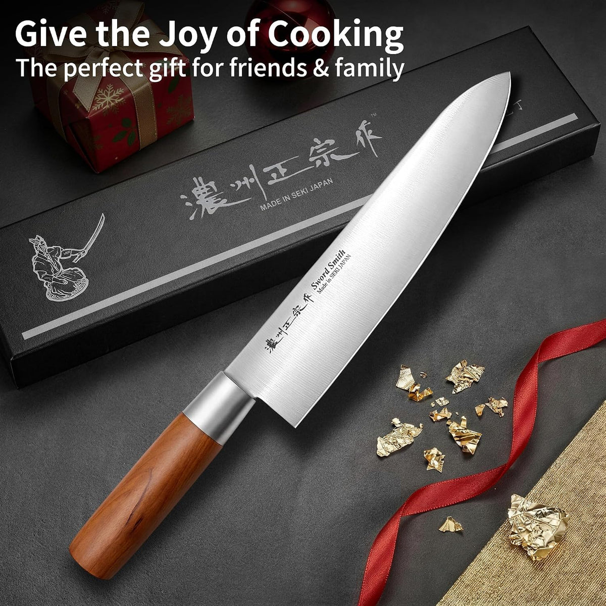 6.3 Inch Deba Knife, Made in Japan, Right-Handed Single Bevel Fish Butcher Knife, High Carbon Stainless Steel with Hammered Finish, Natural Wood Handle for Fish Filleting