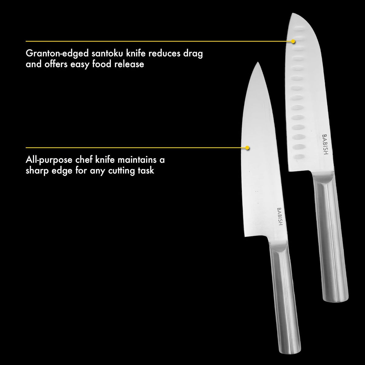High-Carbon 1.4116 German Steel 15 Piece Full Tang Forged Cutlery Kitchen Knife Block Set - Black