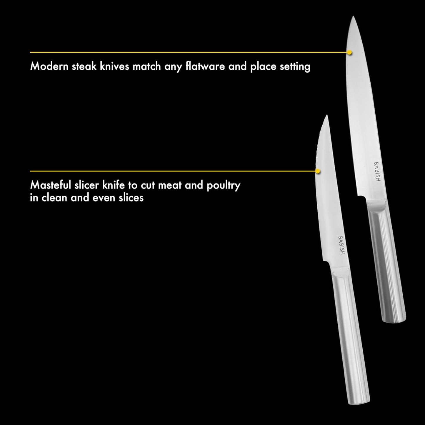 High-Carbon 1.4116 German Steel 15 Piece Full Tang Forged Cutlery Kitchen Knife Block Set - Black