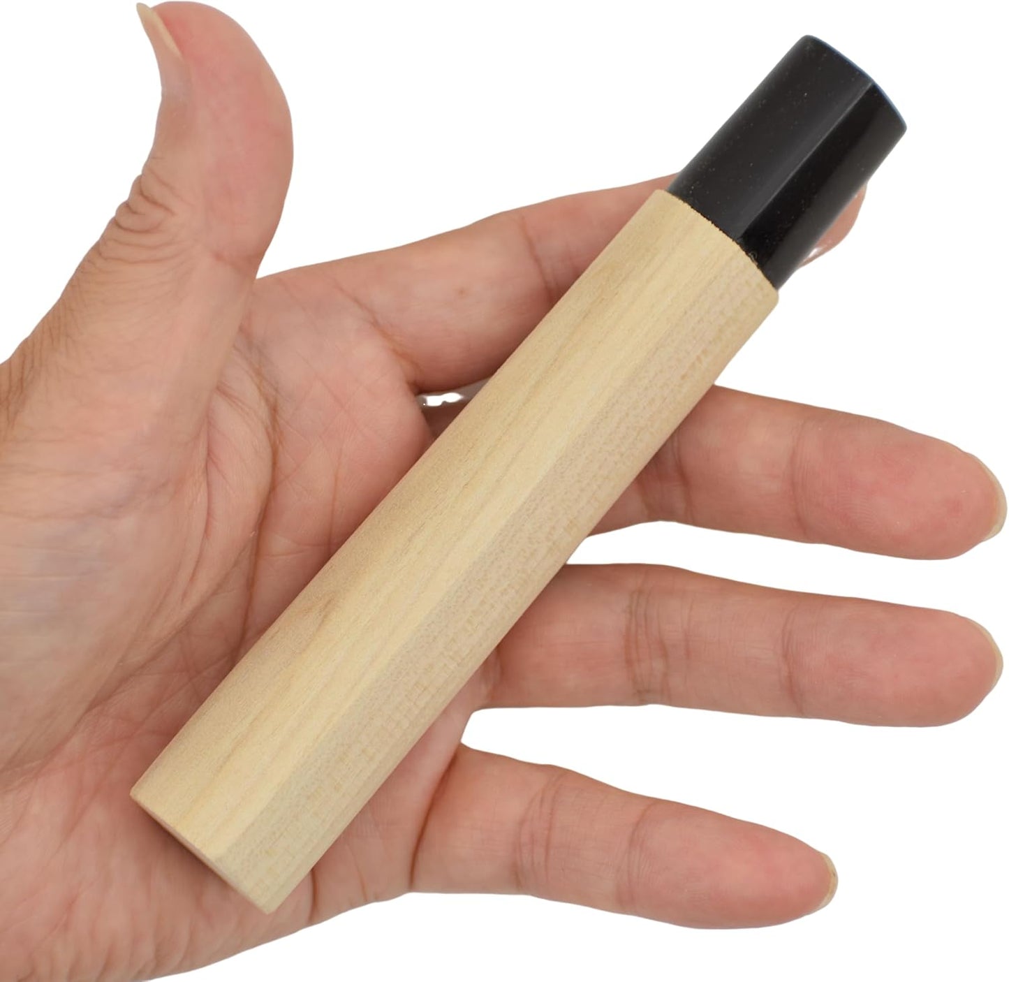 Knife Handle Japanese Chef Repair Natural Wood Replacement Deba (Deba-1) | You can replace the handle of a dirty or broken japanese chef knife after using it for many years