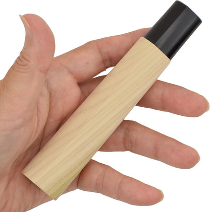 Knife Handle Japanese Chef Repair Natural Wood Replacement Deba (Deba-1) | You can replace the handle of a dirty or broken japanese chef knife after using it for many years